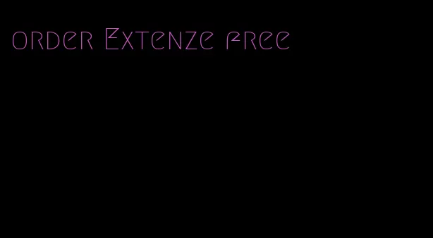 order Extenze free