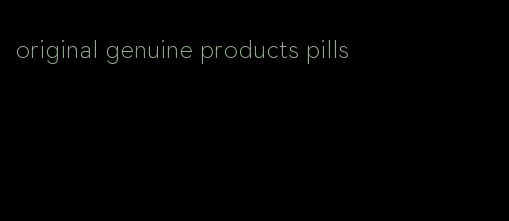 original genuine products pills