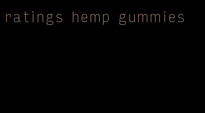 ratings hemp gummies
