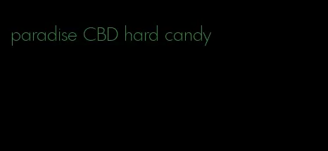 paradise CBD hard candy