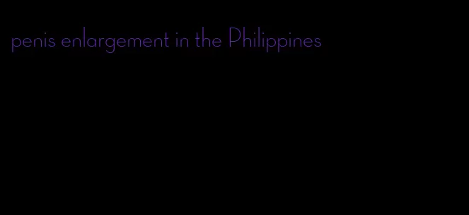 penis enlargement in the Philippines