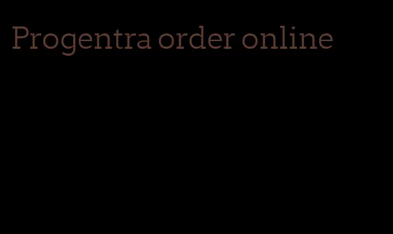 Progentra order online