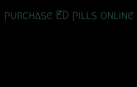 purchase ED pills online