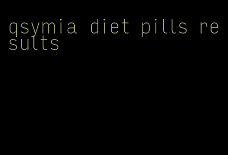 qsymia diet pills results