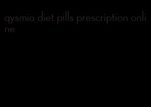 qysmia diet pills prescription online