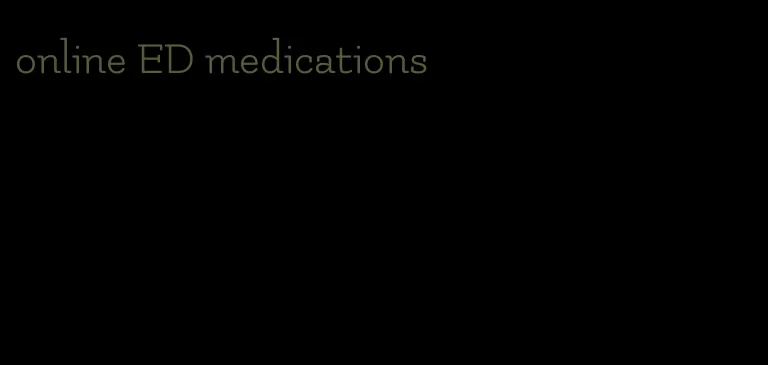 online ED medications