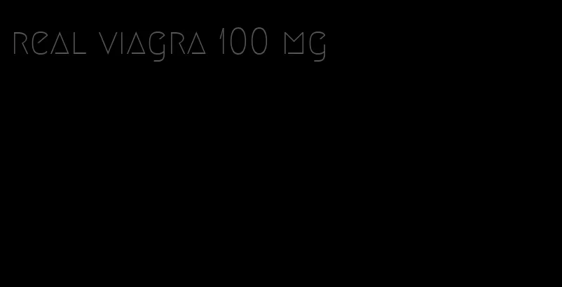 real viagra 100 mg