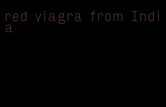 red viagra from India