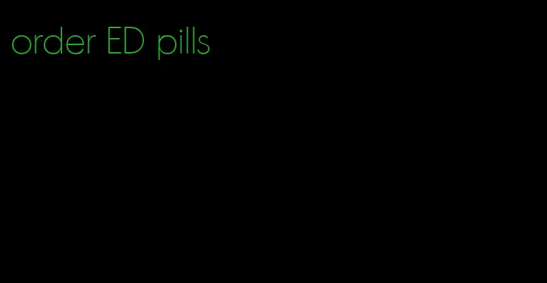 order ED pills