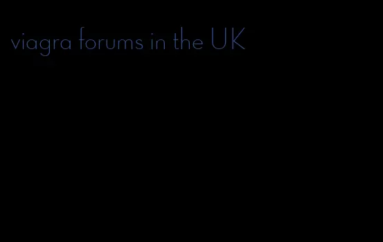 viagra forums in the UK