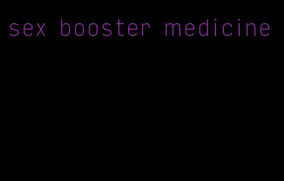 sex booster medicine