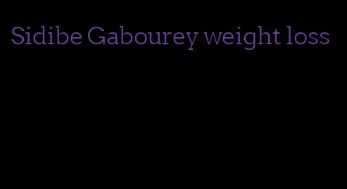 Sidibe Gabourey weight loss