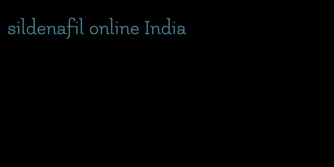sildenafil online India