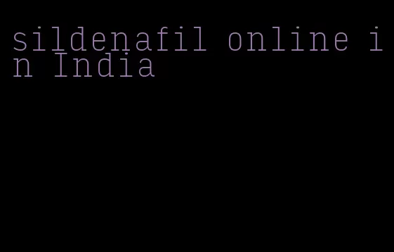 sildenafil online in India