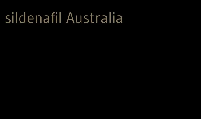 sildenafil Australia