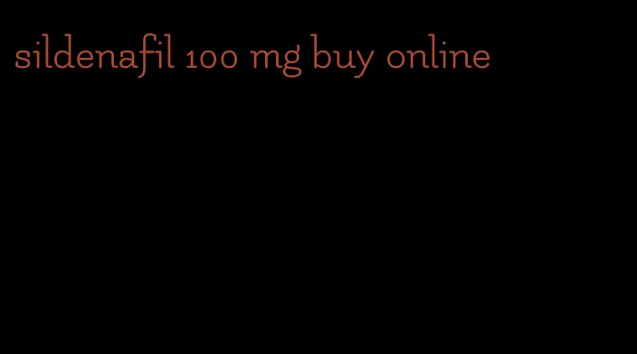 sildenafil 100 mg buy online
