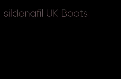 sildenafil UK Boots