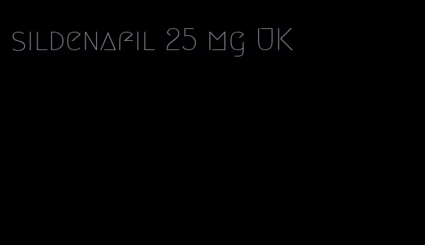 sildenafil 25 mg UK