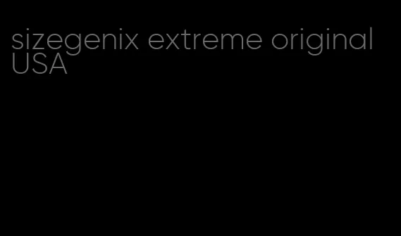 sizegenix extreme original USA