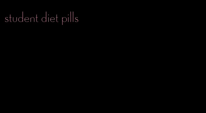 student diet pills