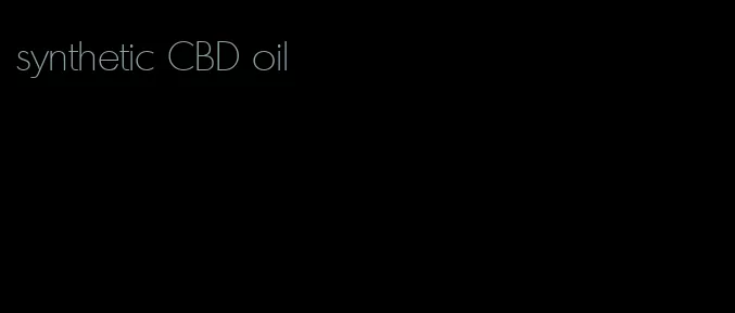 synthetic CBD oil