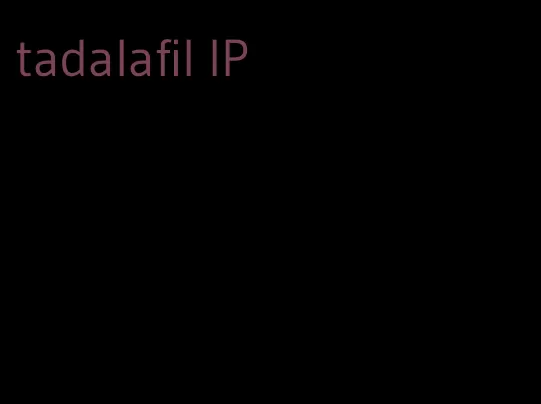 tadalafil IP