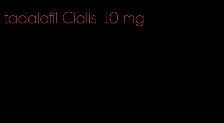 tadalafil Cialis 10 mg