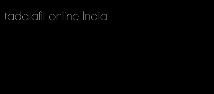 tadalafil online India