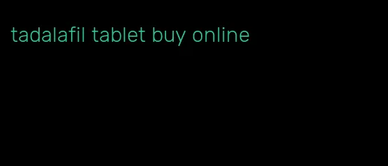 tadalafil tablet buy online