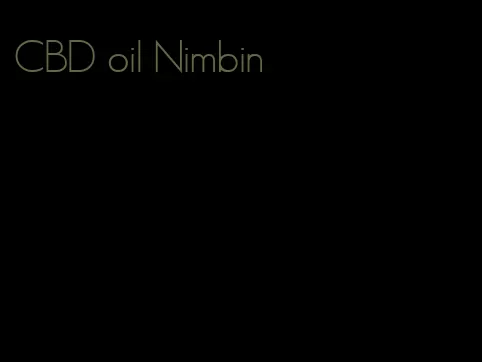 CBD oil Nimbin