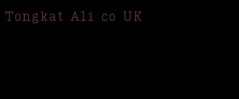 Tongkat Ali co UK