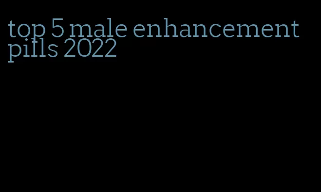 top 5 male enhancement pills 2022