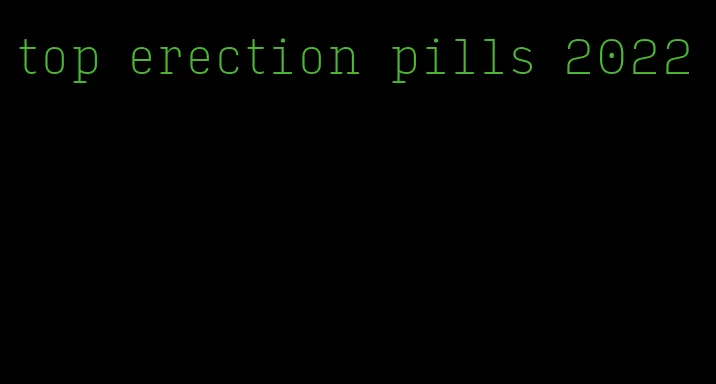 top erection pills 2022