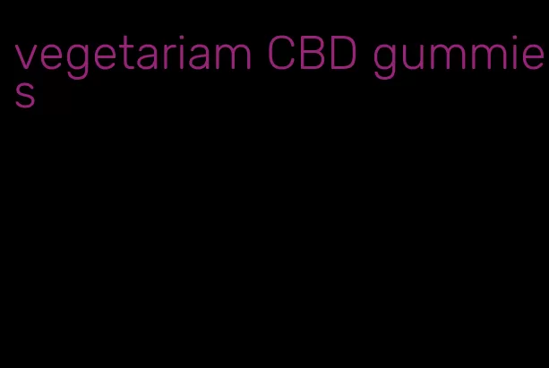 vegetariam CBD gummies
