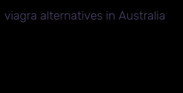 viagra alternatives in Australia