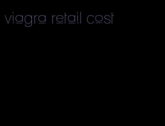 viagra retail cost