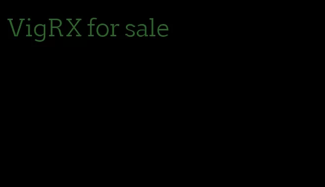 VigRX for sale