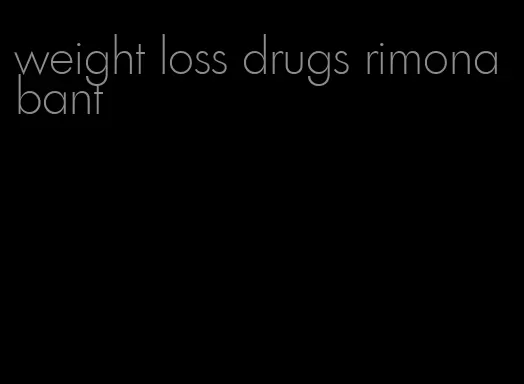 weight loss drugs rimonabant
