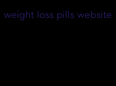 weight loss pills website
