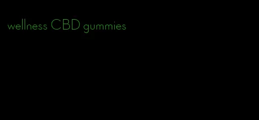 wellness CBD gummies