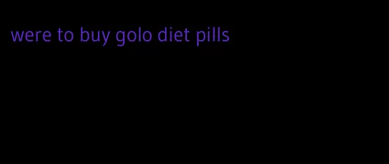were to buy golo diet pills