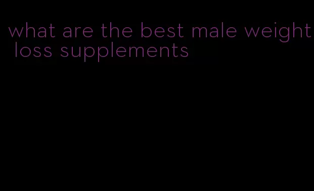 what are the best male weight loss supplements