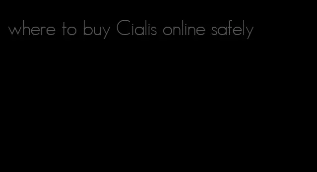 where to buy Cialis online safely