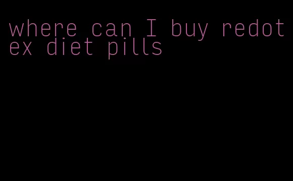 where can I buy redotex diet pills