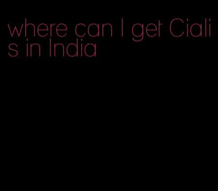 where can I get Cialis in India