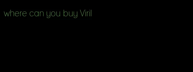 where can you buy Viril