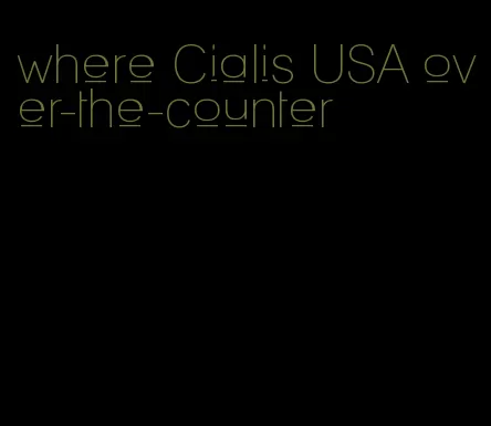 where Cialis USA over-the-counter