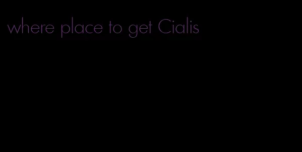 where place to get Cialis