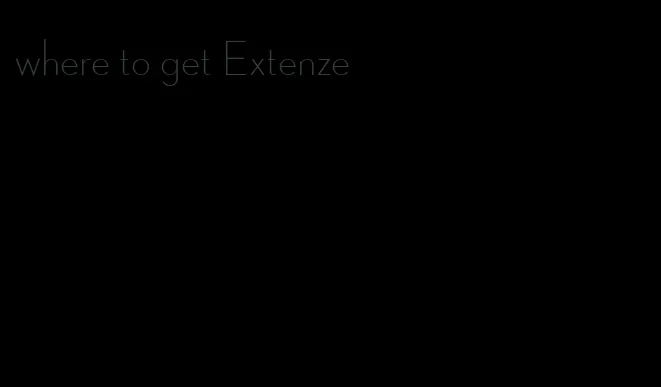 where to get Extenze