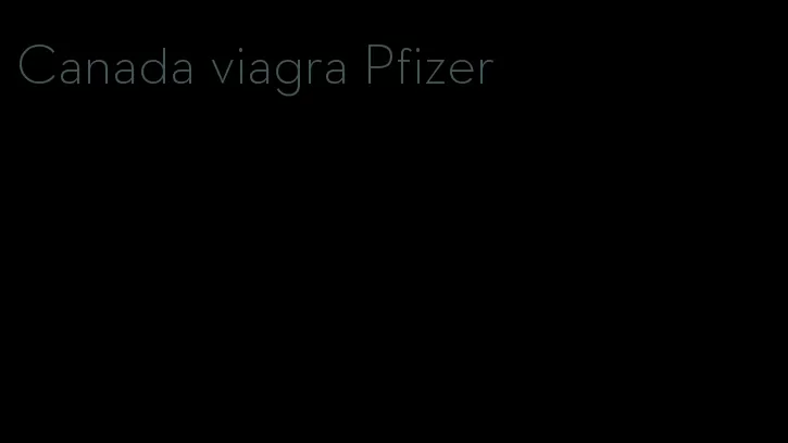 Canada viagra Pfizer